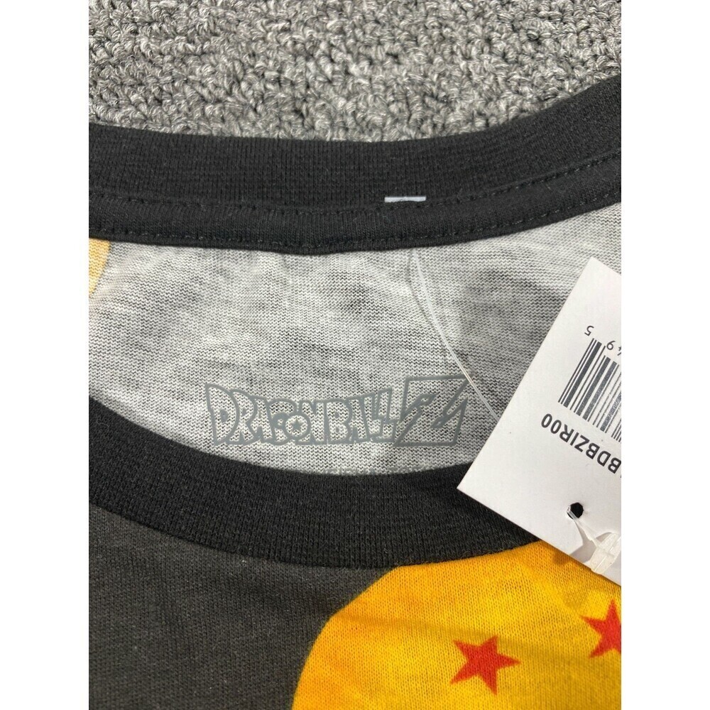 Dragon Ball Z Bird Studio Black Allover Print T-Shirt Lightweight Men's Size S - Picture 8 of 12